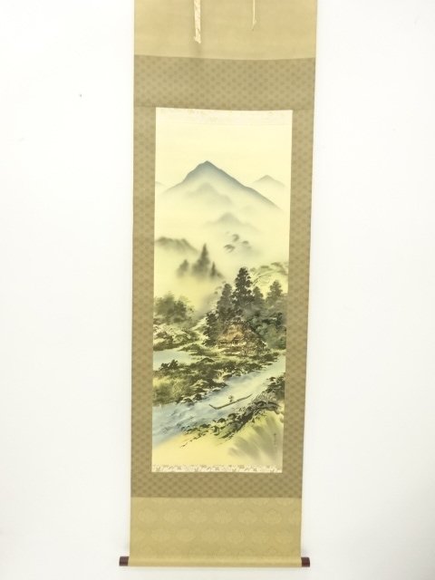 JAPANESE COLLECTIBLE / HANGING SCROLL BY NISHIMURA SETSUDO / FOUR GUAR